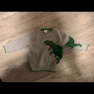 gap dinosaur sweater